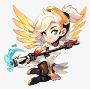 #mercy #mercy Overwatch #overwatch #heal #мерка #овервотч - Onemegawatt Art