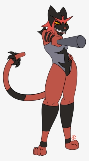 167 Kb Png - Incineroar