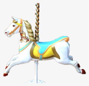 Amusement Park Carousel Transparent Background Png - Carousel Horse Png