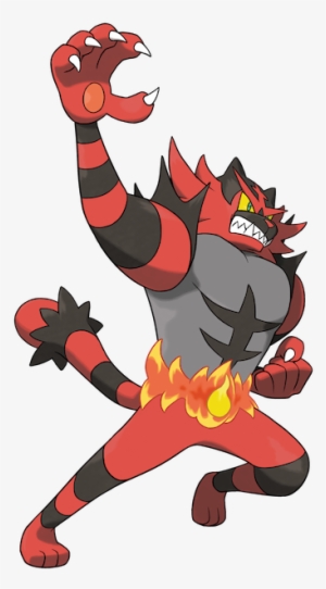 Trainer's Card - Name - Incineroar - ポケモン サトシ の 手持ち