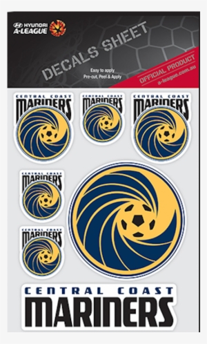 Central Coast Mariners A-league Uv Car Decals 7 Stickers