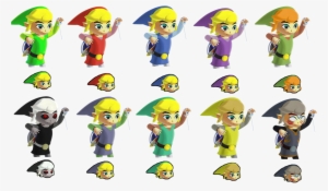 Toon Link Face Png - Nintendo