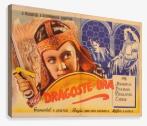 Love And Hate Movie Poster Canvas Print - Film