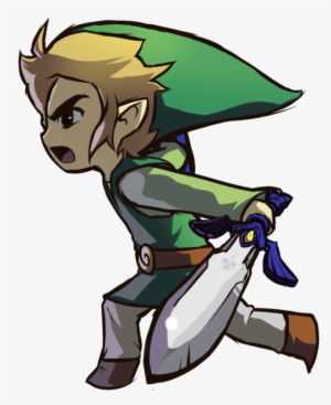 Link Drawing Epic - Link Running Gif Png