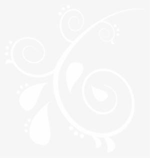 Small - White Paisley Png