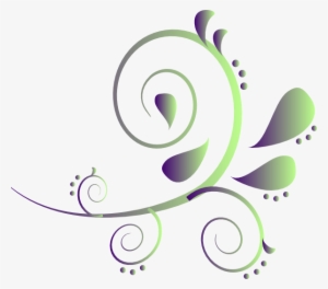 How To Set Use Purple To Green Paisley Clipart
