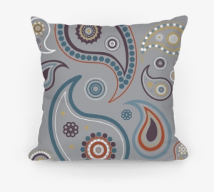 Paisley Pattern Pillow - Mobile Phone