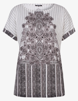 T-shirt Paisley Print - T-shirt