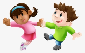 The Gallery For > Kids Playing Png - Dance Cartoon