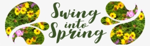 Swing Into Spring Header Paisley - Spring Header