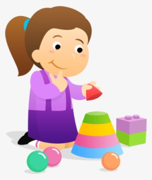 Playing Clipart Montessori Kid - Kids Learning Montessori Clipart