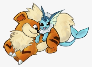 Clip Library Growlithe And By Kna On Deviantart - Drawing