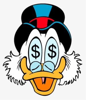 Scrooge's Face - Scrooge Mcduck Head Png