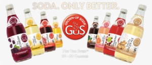 Gus Logo - Gus Dry Blackberry Soda 12 Oz Glass Bottle - Pack Of