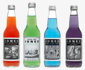 Jones Soda - Jones Soda Jones Sugar Free Soda, Green Apple