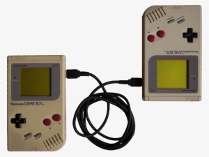 Two Gameboy With Wire - Nintendo Game Boy - Yellow