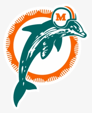 Logo Miami Dolphins 1989 - Miami Dolphins Retro Logo