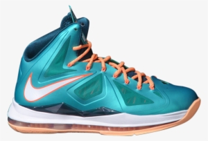 Lebron 10 'miami Dolphins' - Nike Lebron X Dolphin