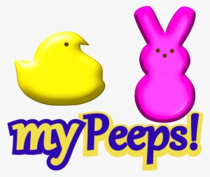 Peeps Svg Marshmellow - Peeps Clipart Transparent