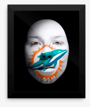 Face Of Miami Dolphins - Illustration