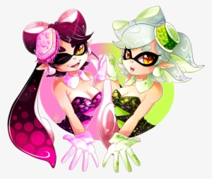 Sisters Design By Invidiata On Deviantart - Splatoon Squid Sisters Fan Art