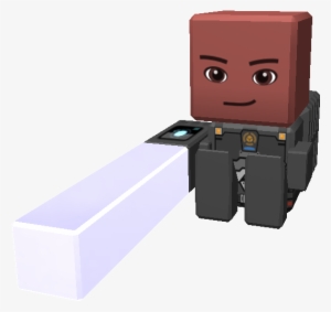 This Is My Version Of Mace Windu With A Glowing Purple - Cartoon