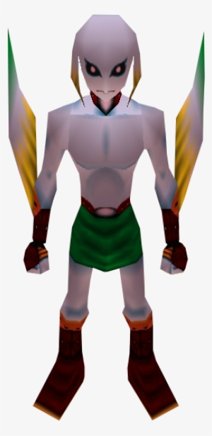 Zoralinkfinspng Zoralinkfinspng - Majora's Mask Zora Link