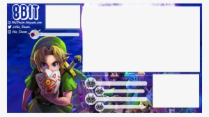 Stream Overlay - Majora's Mask - Legend Of Zelda Majora's Mask Overlay