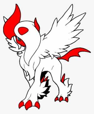 Absol Transparent Mega Shiny - Pokemon Shiny Mega Absol