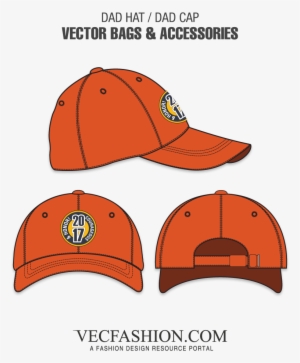 Svg Free Download Or Cap Vecfashion - Dad Hat Template Png