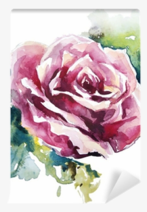 Flower Painting - Ken Oliver Watercolored Memories Watercolor Rose Paper