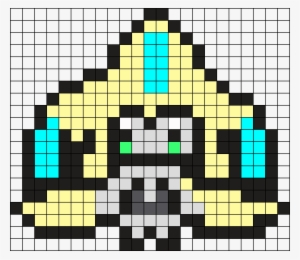 Jirachi Perler Pattern Pokemon Perler Bead Pattern - Perler Beads Pokemon Jirachi