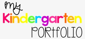 My Kindergarten Portfolio