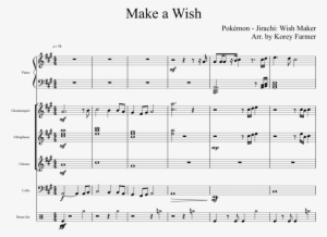 Make A Wish Sheet Music Composed By Pokémon - Sheet Music