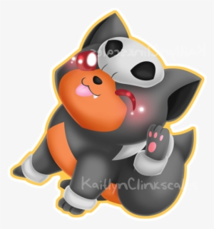 Houndour V2 - Pokemon Houndour Chibi