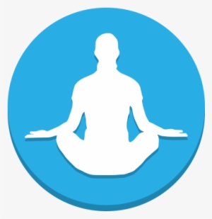 Icon Yoga Png - Twitter Circle Logo Png