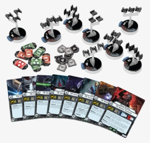 Imperial Squadrons Layout 3 Cards - Star Wars Armada Imperial Fighter Squadrons Expansion