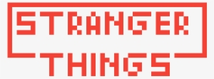Stranger Things - Orange