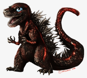 Image Library Stock Chibi Shin Godzilla By Natsuakai - Shin Godzilla No Background