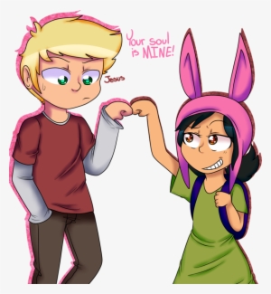 Lousie And Logan - Bob's Burgers Louise Without Ears