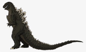 Drawing Godzilla Side View Royalty Free - Shin Godzilla No Background