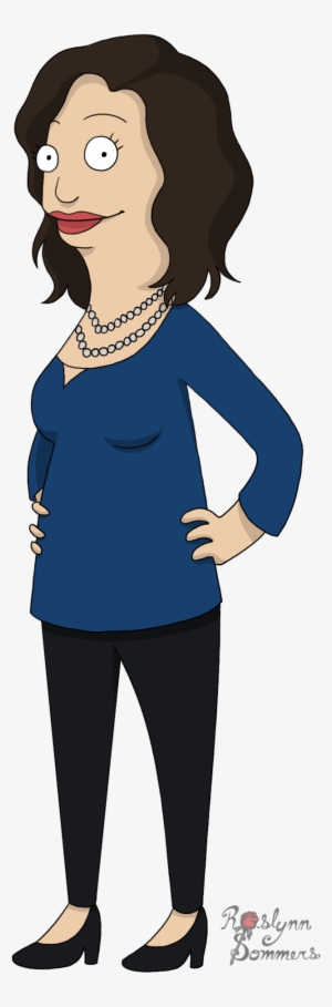 Olivia In Bob - Bobs Burgers Art Style