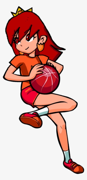 Mario Hoops - Mario Hoops 3 On 3 Daisy