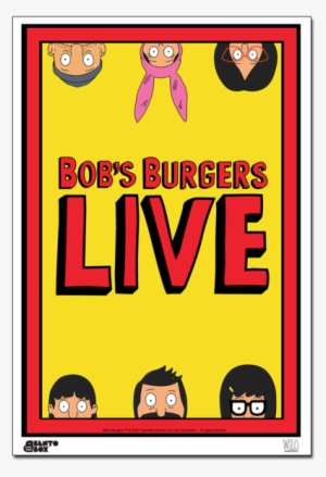 Bob's Burgers Live Mini Poster - Bob's Burgers Burger Book: Real Recipes