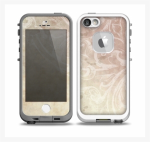 The Tan Vintage Subtle Laced Texture Skin For The Iphone