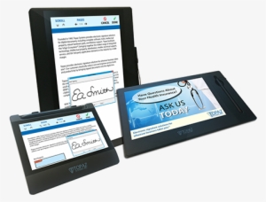 Topaz Gemview Electronic Signature Tablet Displays - Topaz Td-lbk070va Gemview 7 Tablet Display - Signature