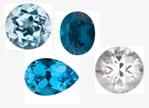 Topaz Group - Natural Fine Sky Blue Topaz - Round - Brazil - Top