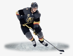 The Vegas Golden Knights Hit The Ice At T-mobile Arena - Golden Knights Hockey Player
