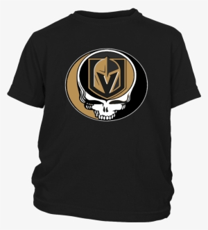 Vegas Golden Knights Grateful Dead T-shirt - Grateful Dead Steal Your Face