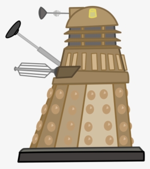 Dalek Vector Clipart Library Stock - Cartoon Dalek Transparent